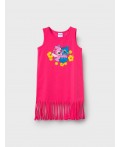 Платье трикотажное для девочек pink neon
