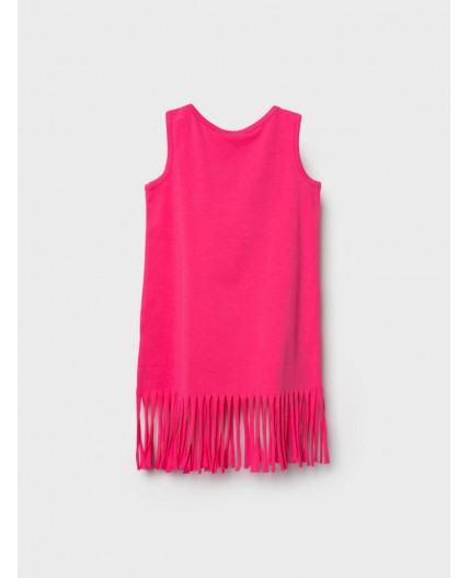 Платье трикотажное для девочек pink neon