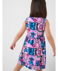Платье трикотажное для девочек multicolor