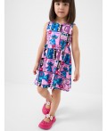 Платье трикотажное для девочек multicolor