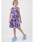 Платье трикотажное для девочек multicolor