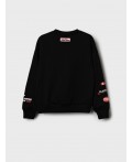 Толстовка трикотажная для девочек black