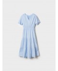 Платье текстильное для женщин light blue
