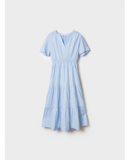 Платье текстильное для женщин light blue