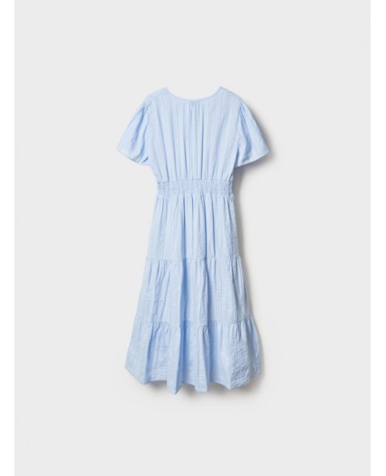 Платье текстильное для женщин light blue