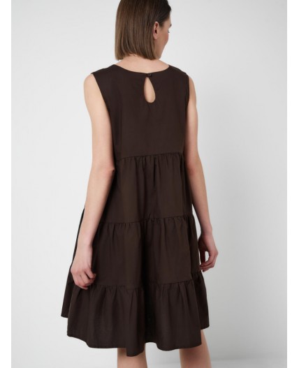 Платье текстильное для женщин brown