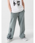 Брюки трикотажные для мальчиков grey