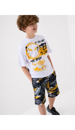 Шорты трикотажные для мальчиков multicolor