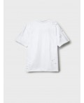 Фуфайка трикотажная для мальчиков (футболка) white