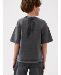 Джемпер трикотажный для мальчиков (футболка) grey