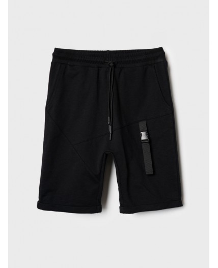 Шорты трикотажные для мальчиков black