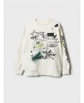 Толстовка трикотажная для мальчиков white