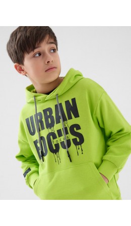 Толстовка трикотажная для мальчиков light green