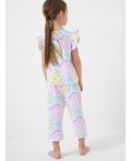 Пижама трикотажная для девочек multicolor