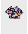 Фуфайка трикотажная для девочек (футболка) multicolor