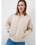 Куртка текстильная для женщин (бомбер) beige