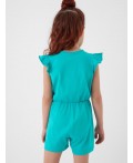 Комбинезон трикотажный для девочек turquoise