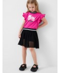 Джемпер трикотажный для девочек (футболка) pink