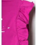 Джемпер трикотажный для девочек (футболка) pink