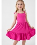 Сарафан трикотажный для девочек pink