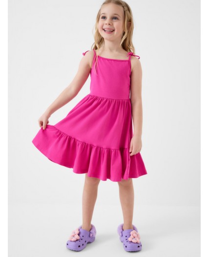 Сарафан трикотажный для девочек pink