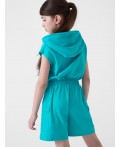 Комбинезон трикотажный для девочек turquoise