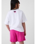 Шорты трикотажные для девочек, 2 шт в комплекте black, pink