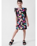 Платье трикотажное для девочек multicolor