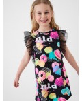 Платье трикотажное для девочек multicolor
