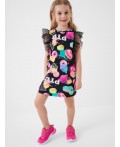 Платье трикотажное для девочек multicolor