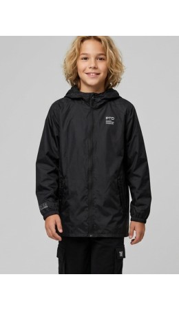 Куртка водонепроницаемая с полиуретановым покрытием для мальчиков черный