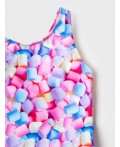 Купальник трикотажный для девочек multicolor