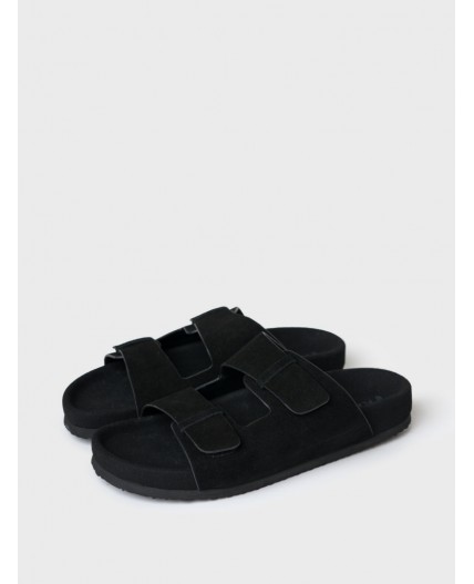 Сабо женские черный