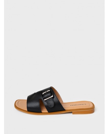 Сабо женские черный