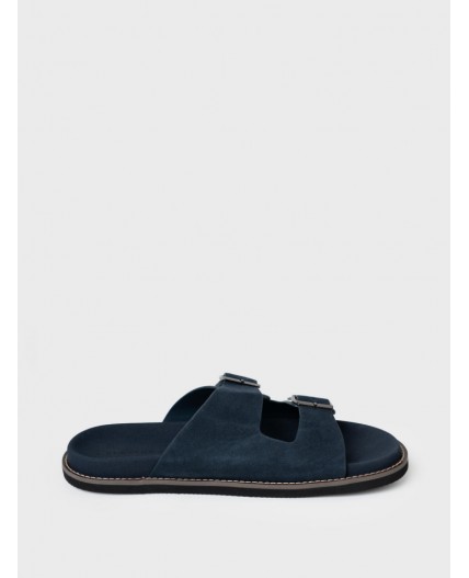 Сабо мужские тёмно-синий
