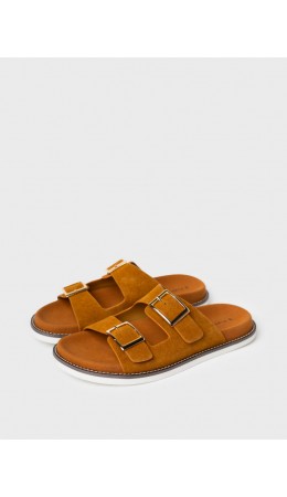 Сабо женские коричневый