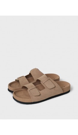 Сабо женские коричневый