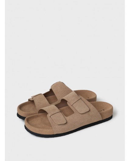 Сабо женские коричневый