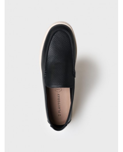 Полуботинки мужские черный