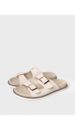 Сабо женские светло-серый