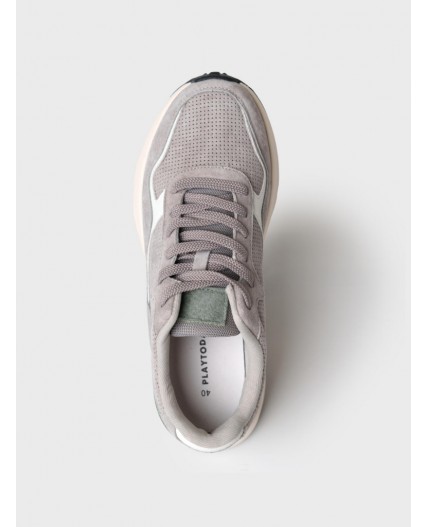 Полуботинки женские серый,зеленый