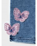 Брюки детские трикотажные для девочек blue