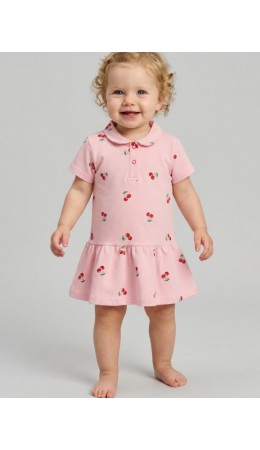 Платье детское трикотажное для девочек multicolor