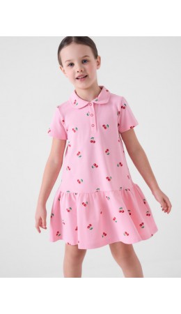 Платье трикотажное для девочек multicolor