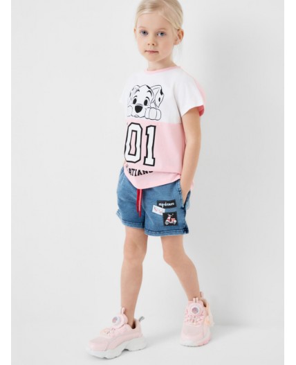 Шорты трикотажные для девочек blue