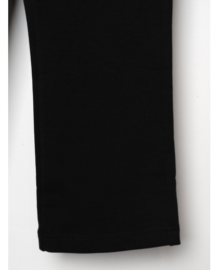 Брюки трикотажные для девочек black