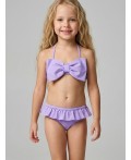 Купальный костюм трикотажный для девочек violet