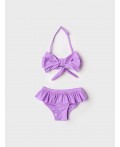 Купальный костюм трикотажный для девочек violet