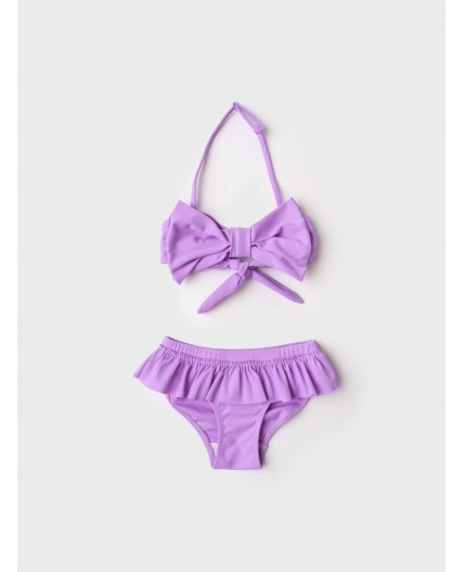 Купальный костюм трикотажный для девочек violet