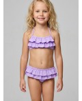 Купальный костюм трикотажный для девочек violet